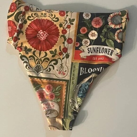 New With Tag Agua Bendita Harvest Lily Bikini Bottom Size Medium - Picture 7 of 11